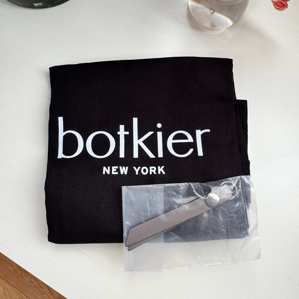 Botkier Navy Backpack with Mustard and Gray Accent Pocket - Picture 8 of 9